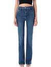 Frame The Reboot High-rise Bootcut Jeans In Blue