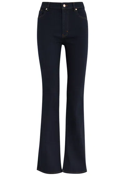 Frame The Reboot Boot-leg Jeans In Dark Blue
