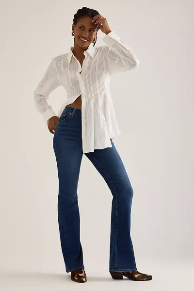 Frame The Reboot Bootcut Jeans In White