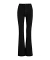 Frame The Reboot Crop Boot-leg Jeans In Multi