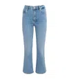 Frame The Reboot Crop Bootcut Jeans In Blue