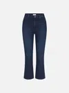Frame The Reboot Crop Bootcut Jeans In Blue