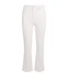 Frame The Reboot Crop Bootcut Jeans In White