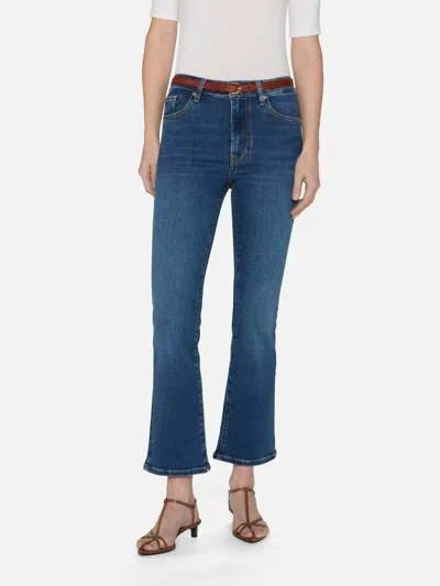 FRAME THE REBOOT CROP JEAN IN FEMMA
