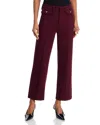 Frame The Reboot Crop Pants In Burgundy
