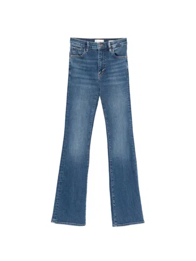 Frame The Reboot Flared Jeans In Blue