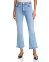 Frame The Reboot High Waist Crop Flare Jeans In Lark