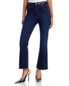 Frame The Reboot High Rise Ankle Bootcut Jeans In Outfox In Blue