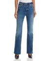 Frame The Reboot High Rise Bootcut Jeans In Daylily In Blue