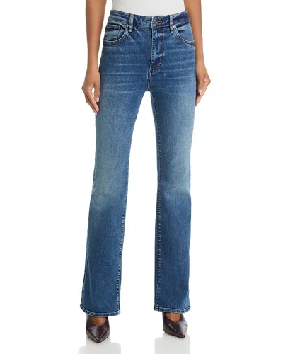 Frame The Reboot High Rise Bootcut Jeans In Daylily In Blue