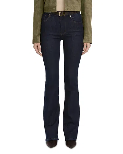 Frame The Reboot High Rise Bootcut Jeans In Elixir In Blue