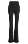 Frame The Reboot High Waist Bootcut Jeans In Black