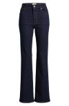 Frame The Reboot High Waist Bootcut Jeans In Blue