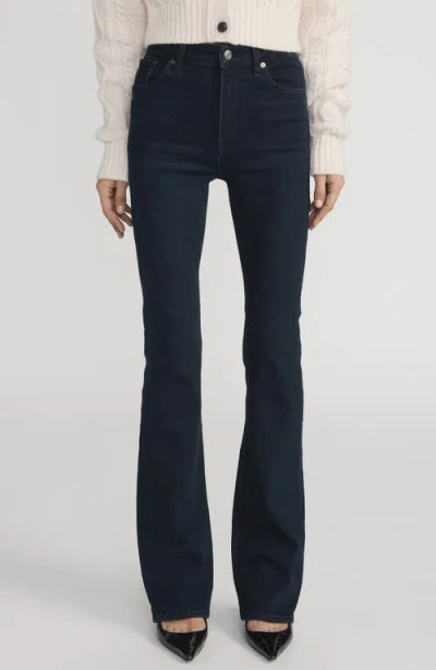 Frame The Reboot High Waist Bootcut Jeans In Blue