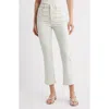Frame The Reboot High Waist Crop Bootcut Jeans In Seamist Stripe