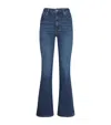 Frame The Reboot High-rise Bootcut Jeans In Blue