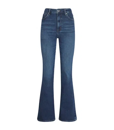 Frame The Reboot High-rise Bootcut Jeans In Blue