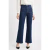 Frame The Refined Straight Leg Jeans In Blue