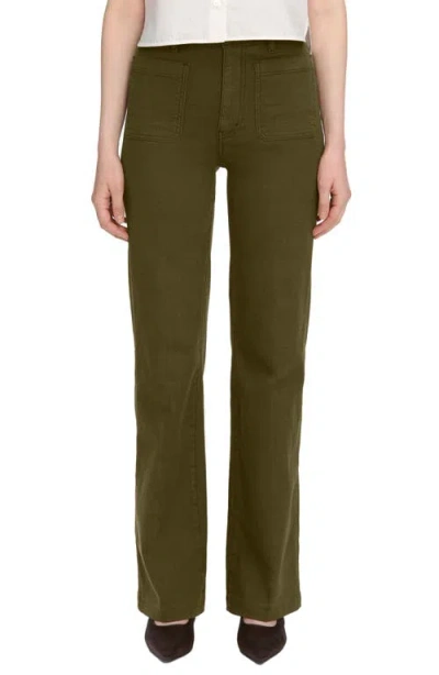 FRAME FRAME THE REFINED STRAIGHT LEG PANTS