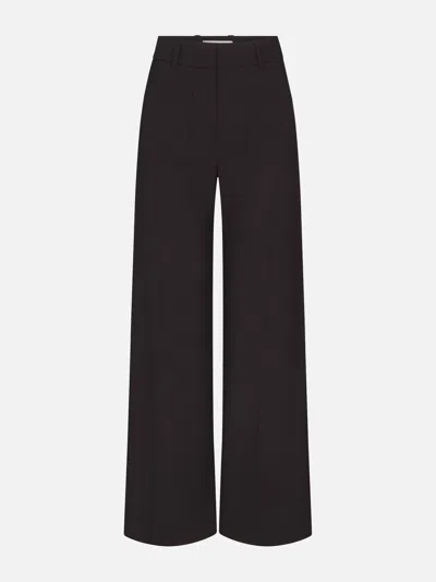 Frame The Refined Trouser Pants In Black