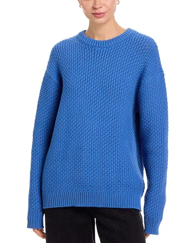 Frame The Regatta Crewneck Sweater In Blue