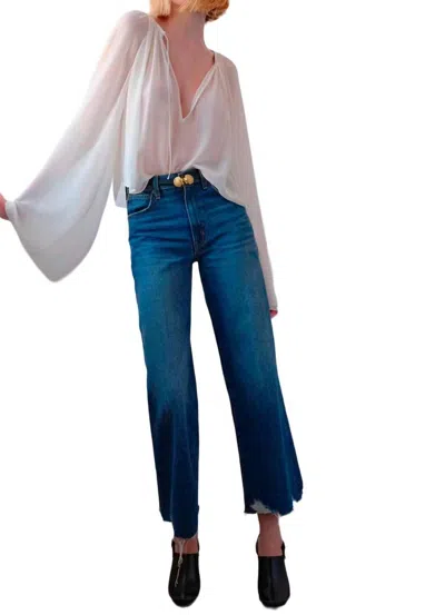 Frame The Relaxed Straight Leg Jeans In Belluga Mordern Chew In Multi
