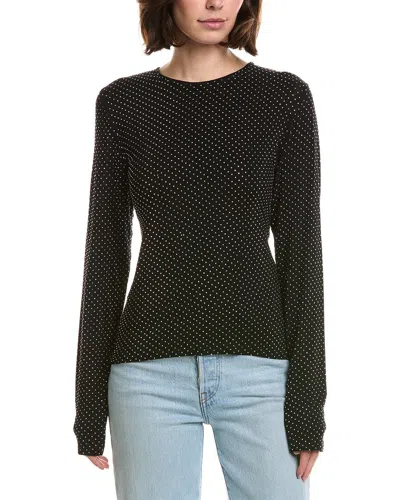 Frame The Rhinestone Jersey Top In Multi