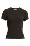 Frame Modal The Rib Baby T-shirt In Black