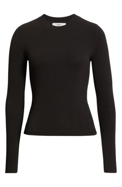 FRAME FRAME THE RIB CREWNECK TOP