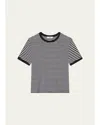 Frame The Ringer Baby Tee In Multi