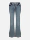 Frame Low Rise Jeans In Blue