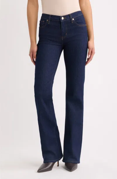 Frame The Rodeo Flare Leg Jeans In Blue