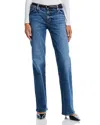 Frame The Rodeo Mid Rise Jeans In Nebula In Blue