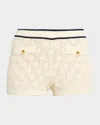 Frame The Rookie Pointelle Knit Shorts