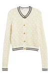 Frame The Rookie Open Stitch Cardigan