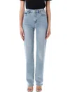 Frame The Ruler Crop Jeans In Dolly