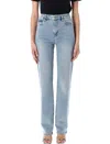 Frame The Ruler Crop Jeans In Dolly