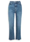 Frame Le Crop Mini Boot Raw Step Hem Jeans