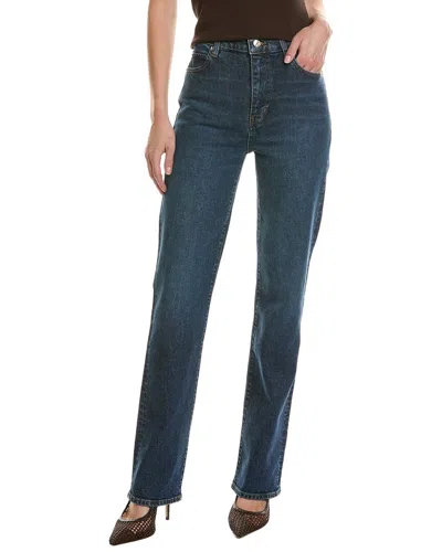 Frame The Ruler Dolly Straight Leg Jean In Blue