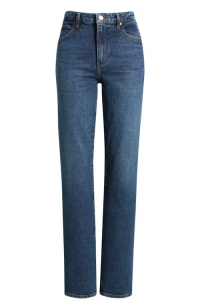 FRAME FRAME THE RULER HIGH WAIST STRAIGHT LEG JEANS