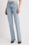 Frame The Ruler High Waist Straight Leg Jeans In Dolly