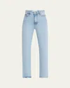 Frame Womens The Staple Straight-leg Denim Jeans Outlaw