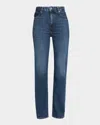Frame Ruler Jeans Belt Loops In Blue