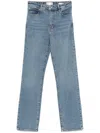 Frame The Ruler Straight-leg Jeans In Blue