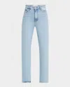 Frame The Ruler High Waist Straight Leg Jeans In Dolly
