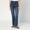 Frame Ruler Jeans Belt Loops In Black