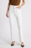 Frame The Arrow High Waist Relaxed Bootcut Jeans In Au Natural Clean