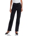 Frame The Arrow High Waist Straight Leg Jeans In Grit