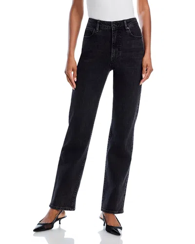 FRAME THE RULER STRAIGHT LEG JEANS IN GRIT