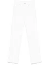 Frame The Ruler Straight-leg Jeans In White